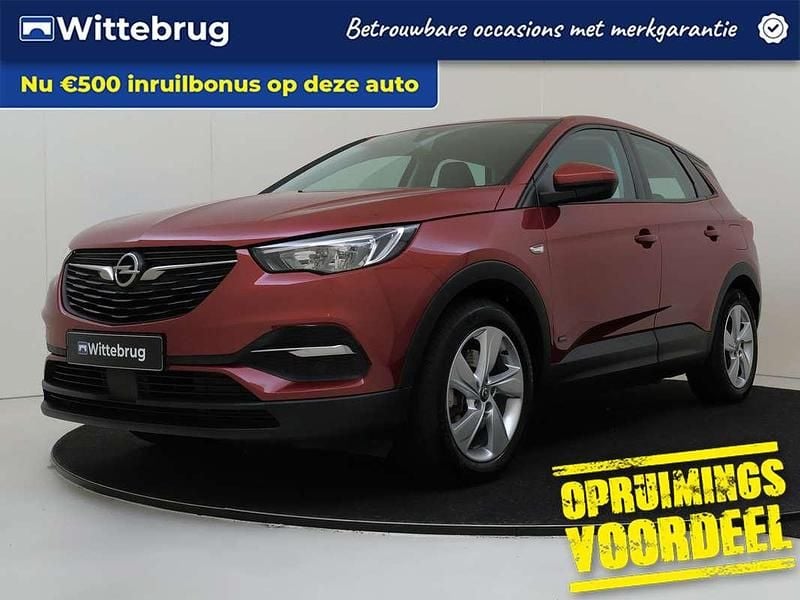 Rood Occasion 2021 Opel Grandland X Business Edition SUV | € 20.925 (Super prijs) - Afbeelding 1/3