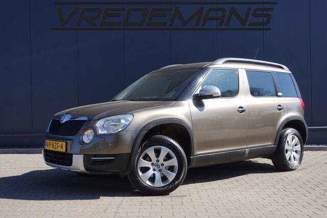 Bruin, metallic lak Gebruikt 2011 Skoda Yeti SUV | € 4.450 (Goede deal) - Afbeelding 1/4