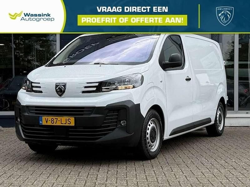 Wit Nieuw 2025 Peugeot e-Expert Van | € 32.391 (Eerlijke prijs) - Afbeelding 1/4
