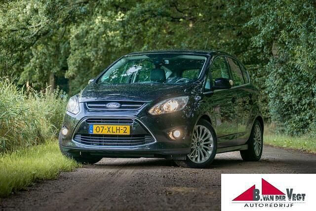 Zwart Gebruikt 2012 Ford C-MAX Titanium MPV | € 4.950 (Goede deal) - Afbeelding 1/4