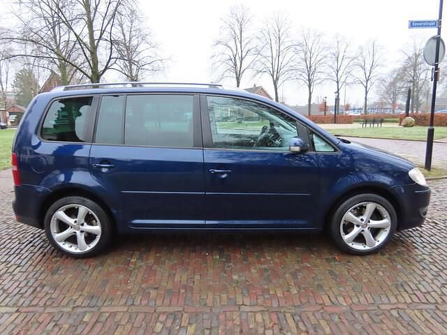 Occasion VW Touran Comfortline 141 PK (103 kW) 2007 Blauw (metallic) MPV