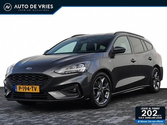 Grijs Gebruikt 2021 Ford Focus ST-Line Stationwagen | € 14.850 (Super prijs) - Afbeelding 1/4