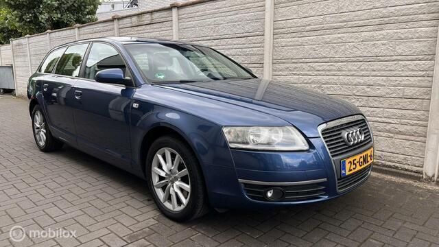 Blauw Gebruikt 2008 Audi A6 Business Stationwagen | € 7.950 (Duur) - Afbeelding 1/4