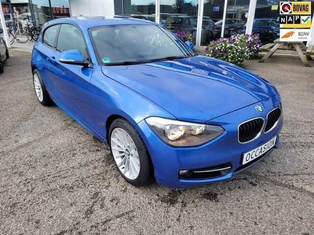 Blauw Gebruikt 2013 BMW 114 Efficient Dynamics Hatchback | € 13.750 (Duur) - Afbeelding 1/4