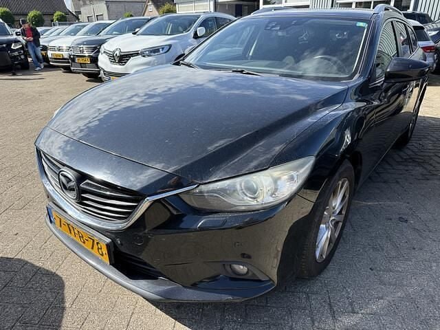 Zwart Occasion 2014 Mazda 6 Stationwagen | € 3.950 (Eerlijke prijs) - Afbeelding 1/4