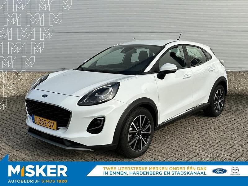 Wit Gebruikt 2020 Ford Puma Titanium SUV | € 16.900 (Goede deal) - Afbeelding 1/4