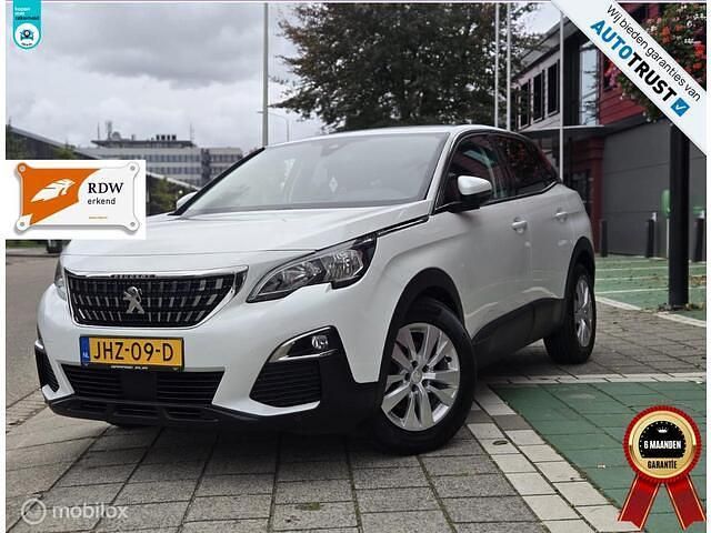 Wit Occasion 2020 Peugeot 3008 MPV | € 14.500 (Goede deal) - Afbeelding 1/4