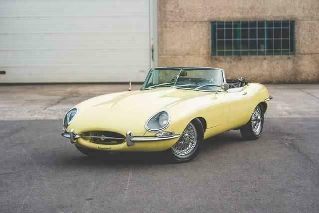 Geel Gebruikt 1967 Jaguar E-Type Cabriolet | € 129.900 - Afbeelding 1/4