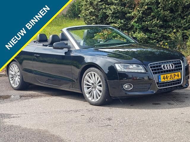 Zwart Gebruikt 2009 Audi A5 Cabriolet Proline Cabriolet | € 9.950 (Eerlijke prijs) - Afbeelding 1/4
