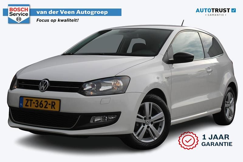 Wit Occasion 2012 VW Polo Match Hatchback | € 6.945 (Iets duurder) - Afbeelding 1/4