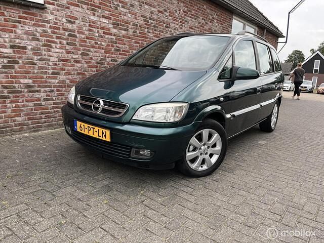 Groen Gebruikt 2004 Opel Zafira Elegance MPV | € 2.450 (Duur) - Afbeelding 1/4