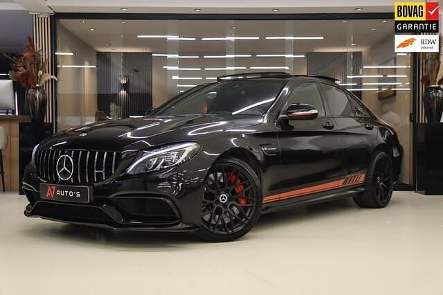 Zwart Gebruikt 2018 Mercedes S63 AMG AMG Sedan | € 51.950 (Super prijs) - Afbeelding 1/4