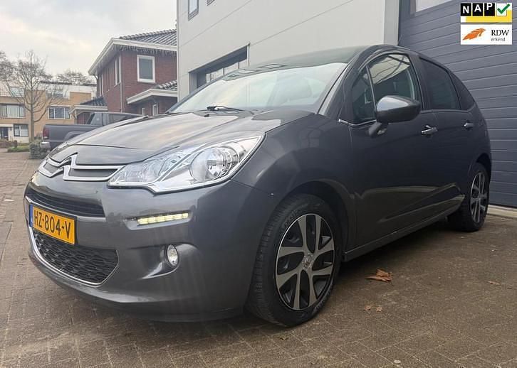 Grijs Gebruikt 2016 Citroën C3 Feel Hatchback | € 8.995 (Super prijs) - Afbeelding 1/4