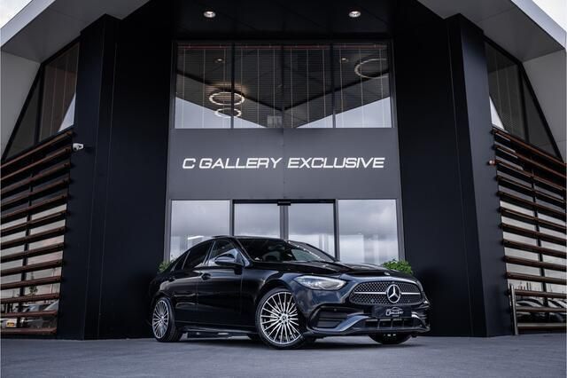 Zwart Gebruikt 2022 Mercedes C300 AMG line Sedan | € 56.995 (Eerlijke prijs) - Afbeelding 1/4