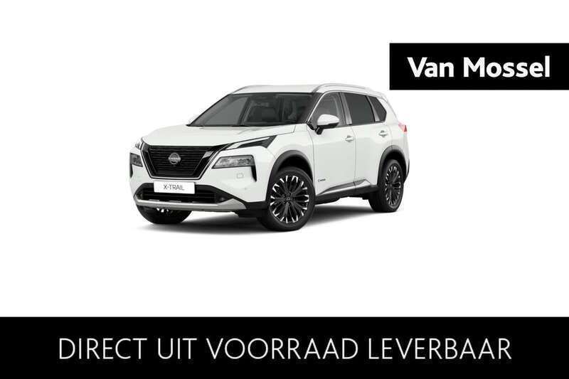 Pearl white (wit metallic) Nieuw 2025 Nissan X-Trail Pack SUV | € 56.340 (Eerlijke prijs) - Afbeelding 1/4