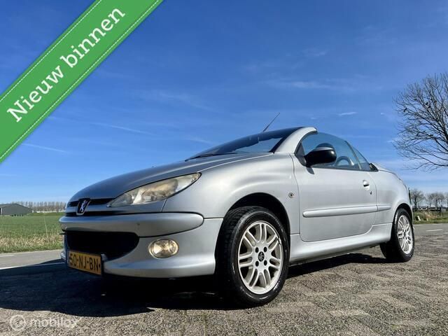 Occasion Peugeot 206 CC Premium 109 PK (80 kW) 2003 Grijs Cabriolet
