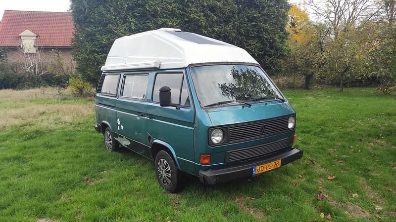 Blauw Occasion 1987 VW T3 Van | € 15.750 - Afbeelding 1/4