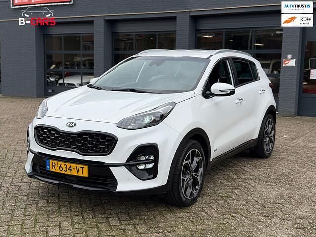 Wit Gebruikt 2018 Kia Sportage GT-Line SUV | € 21.999 (Eerlijke prijs) - Afbeelding 1/4