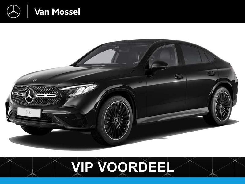 Zwart Nieuw 2025 Mercedes GLC300e Sport Edition Coupé | € 95.849 (Duur) - Afbeelding 1/1