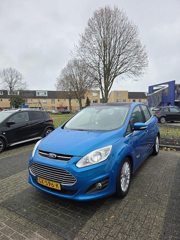 Blauw Gebruikt 2015 Ford C-MAX Titanium MPV | € 8.999 - Afbeelding 1/4