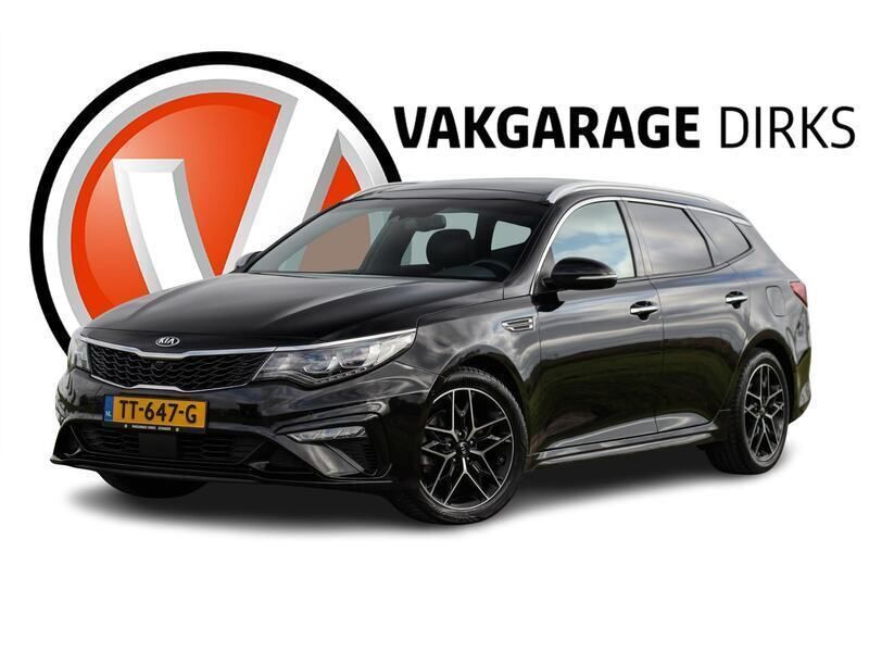Zwart Gebruikt 2018 Kia Optima GT-Line Stationwagen | € 19.940 - Afbeelding 1/3