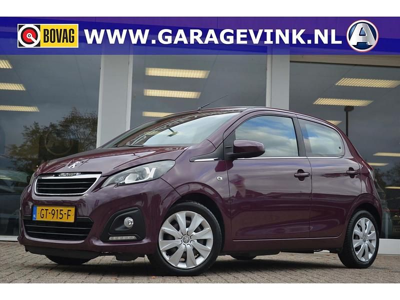 Paars Gebruikt 2015 Peugeot 108 Active Hatchback | € 7.250 (Eerlijke prijs) - Afbeelding 1/4