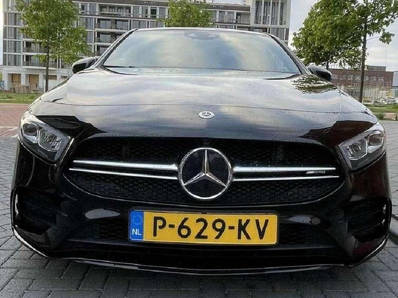 Zwart Gebruikt 2019 Mercedes A35 AMG AMG Sedan | € 27.199 - Afbeelding 1/4