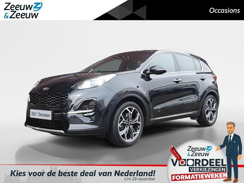 Zwart Gebruikt 2019 Kia Sportage GT-Line SUV | € 23.940 (Eerlijke prijs) - Afbeelding 1/4