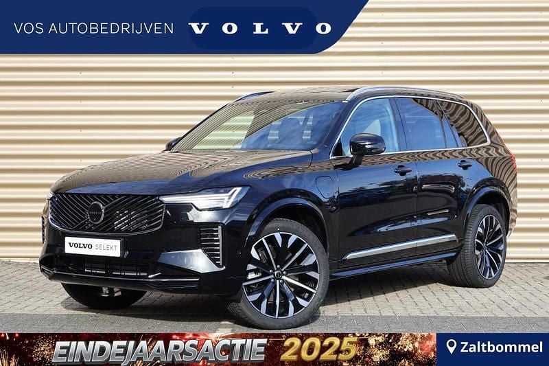 Zwart Nieuw 2025 Volvo XC90 Plus SUV | € 79.950 (Super prijs) - Afbeelding 1/4