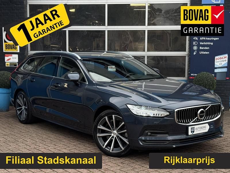Blauw Gebruikt 2021 Volvo V90 Business Edition Stationwagen | € 34.970 (Eerlijke prijs) - Afbeelding 1/4