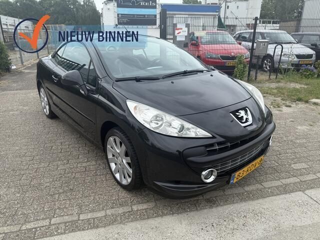 Zwart Gebruikt 2007 Peugeot 207 Cabriolet | € 2.990 (Eerlijke prijs) - Afbeelding 1/4