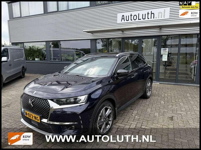 Blauw Gebruikt 2021 DS Automobiles DS7 Crossback Rivoli SUV | € 23.950 (Iets duurder) - Afbeelding 1/4