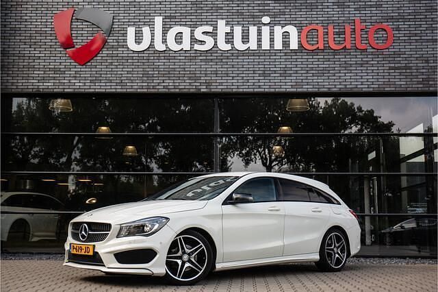 Wit Gebruikt 2015 Mercedes CLA180 Shooting Brake OrangeArt Edition Stationwagen | € 14.850 (Duur) - Afbeelding 1/4