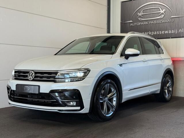Wit Gebruikt 2018 VW Tiguan R-line SUV | € 26.950 (Eerlijke prijs) - Afbeelding 1/4