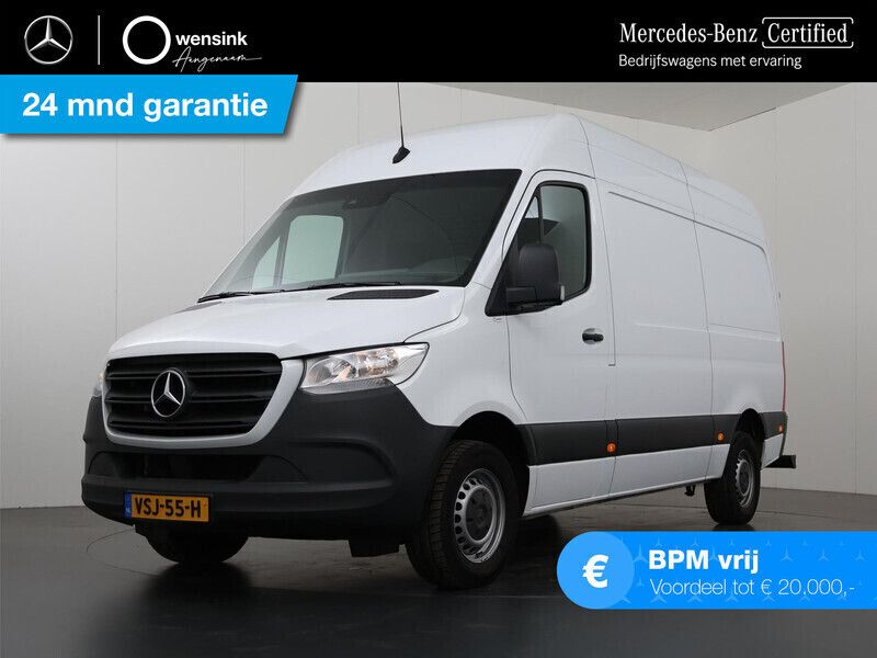 Wit Gebruikt 2023 Mercedes Sprinter Van | € 33.650 (Goede deal) - Afbeelding 1/4