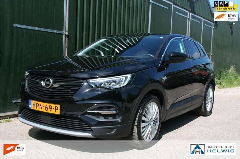 Zwart Gebruikt 2020 Opel Grandland X Elegance SUV | € 19.950 (Eerlijke prijs) - Afbeelding 1/4