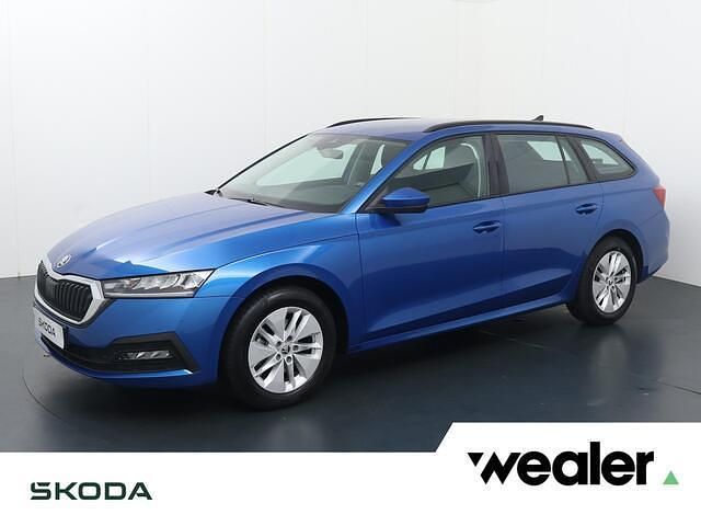Occasion Skoda Octavia Business Line 150 PK (110 kW) 2024 Blauw Stationwagen
