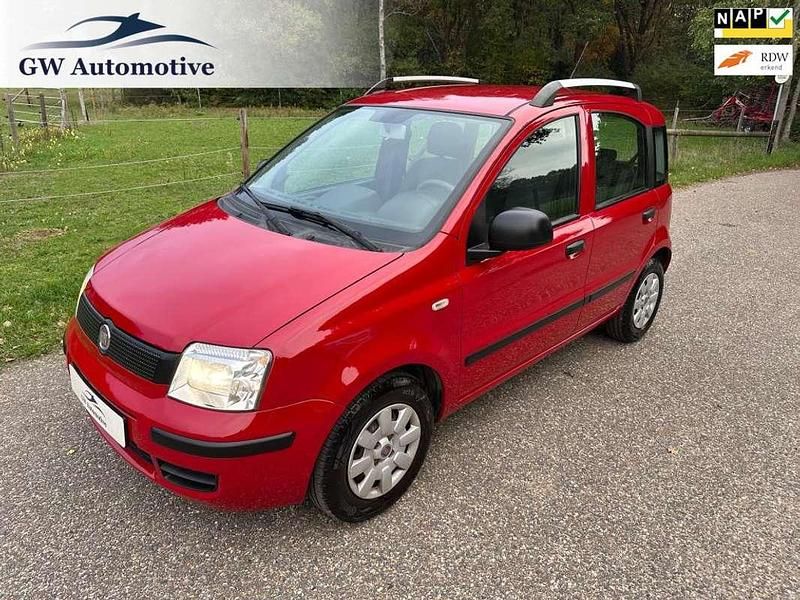 Rood Gebruikt 2012 Fiat Panda Classica Hatchback | € 3.950 (Eerlijke prijs) - Afbeelding 1/4