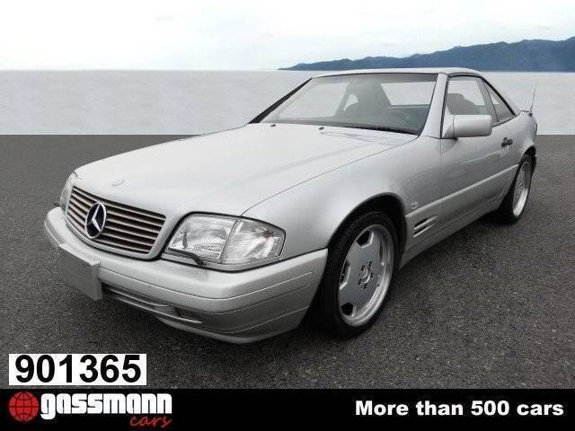 Zilversilber Gebruikt 1996 Mercedes SL320 Cabriolet | € 24.990 - Afbeelding 1/4