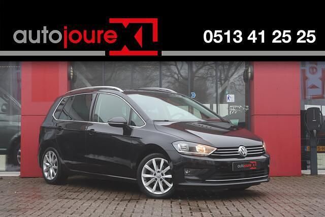 Zwart Occasion 2014 VW Golf Sportsvan Highline MPV | € 9.999 - Afbeelding 1/4