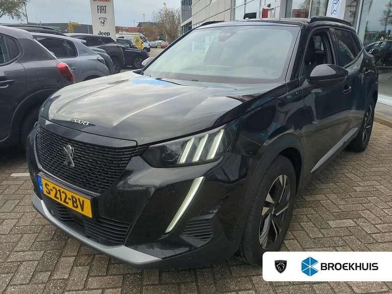 Zwart Gebruikt 2023 Peugeot e-2008 GTi SUV | € 20.400 (Goede deal) - Afbeelding 1/4