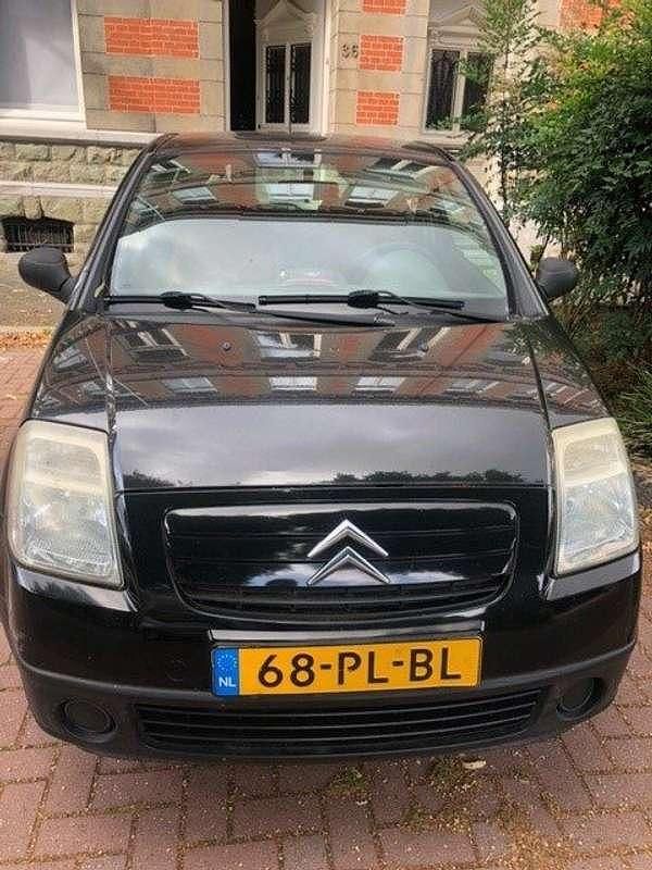 Zwart Gebruikt 2004 Citroën C2 Prestige Hatchback | € 950 (Super prijs) - Afbeelding 1/4