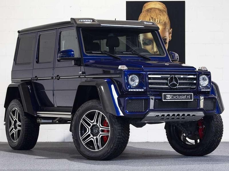 Blauw Gebruikt 2018 Mercedes G500 4x4² SUV | € 289.500 - Afbeelding 1/4