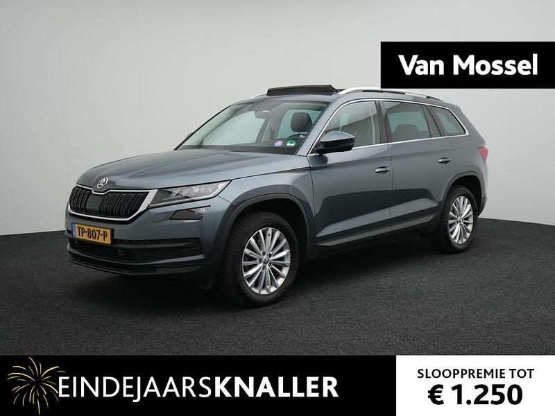Grijs Gebruikt 2018 Skoda Kodiaq Business Line SUV | € 26.900 (Eerlijke prijs) - Afbeelding 1/4