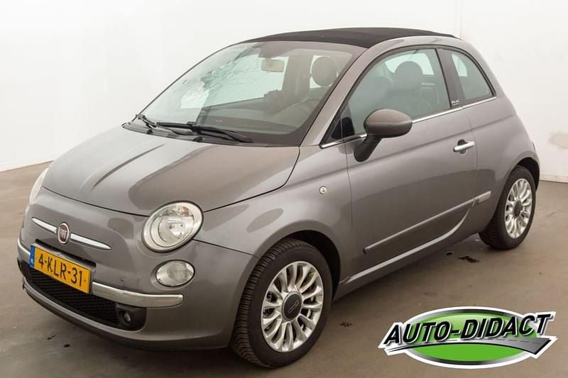 Grijs Occasion 2013 Fiat 500C Lounge Cabriolet | € 2.750 - Afbeelding 1/4