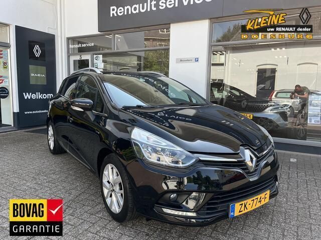 Zwart Gebruikt 2019 Renault Clio GrandTour LIMITED Stationwagen | € 12.900 (Iets duurder) - Afbeelding 1/4