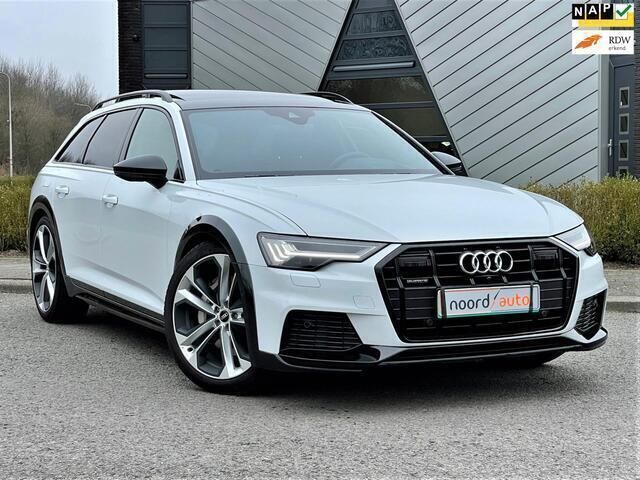 Wit Gebruikt 2021 Audi A6 Allroad Proline Stationwagen | € 74.950 - Afbeelding 1/4