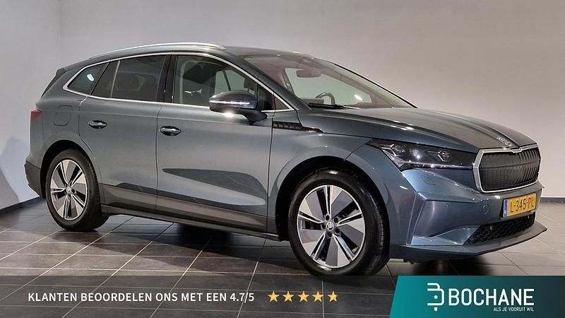 Grijs Gebruikt 2021 Skoda Enyaq iV SUV | € 24.240 (Goede deal) - Afbeelding 1/4