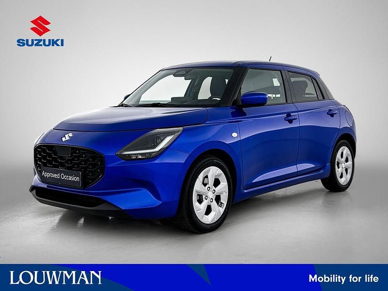 Blauw metallic Occasion 2025 Suzuki Swift Limited Hatchback | € 23.495 (Iets duurder) - Afbeelding 1/4