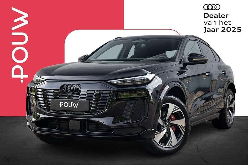 Zwart Nieuw 2025 Audi Q6 Sportback e-tron SUV | € 80.550 (Iets duurder) - Afbeelding 1/4